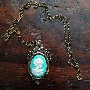Jewelry - Long Cameo Necklace Vintage Style Jewelry - Long Cameo Necklace Vintage Style